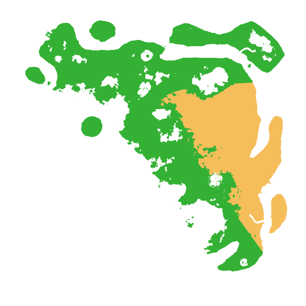 Biome Rust Map: Procedural Map, Size: 4000, Seed: 5478851