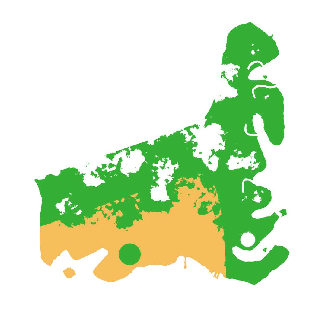 Biome Rust Map: Procedural Map, Size: 3750, Seed: 1228812445