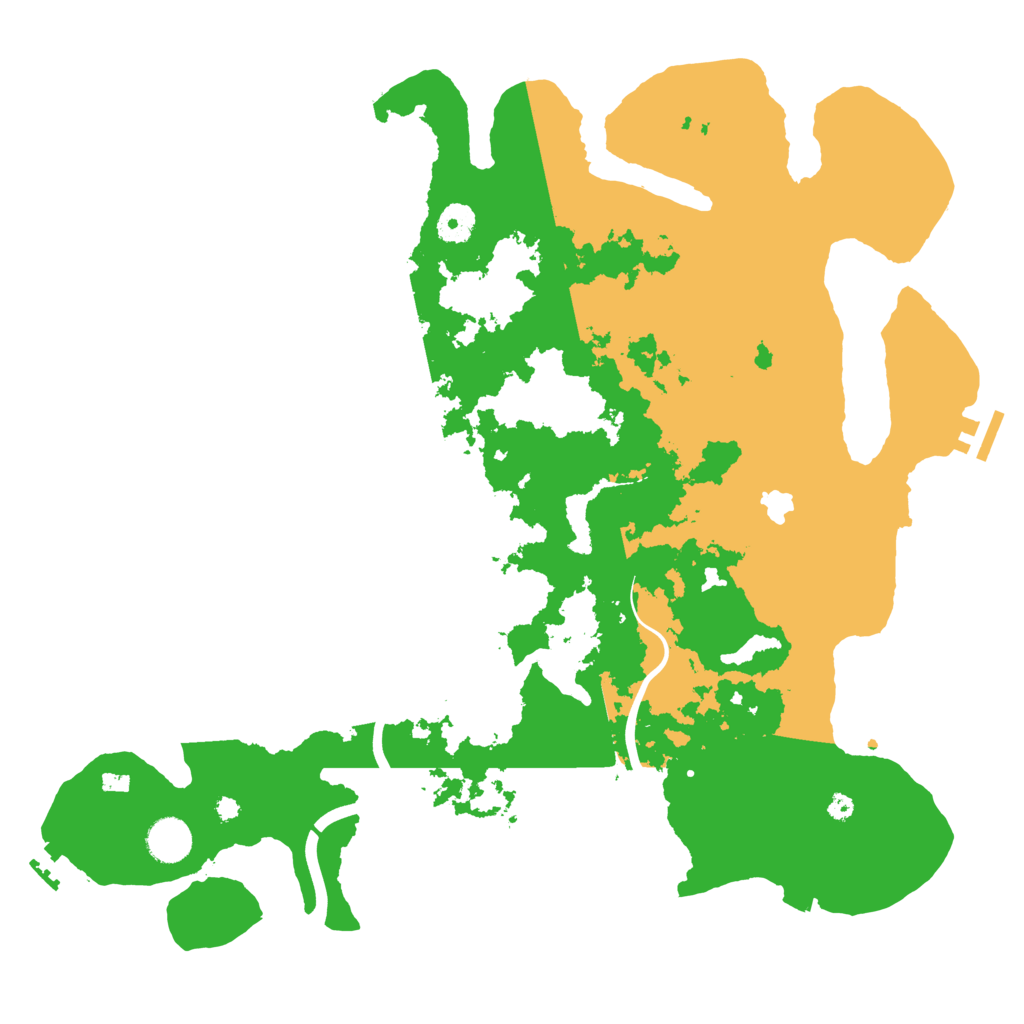 Biome Rust Map: Procedural Map, Size: 4000, Seed: 347540732