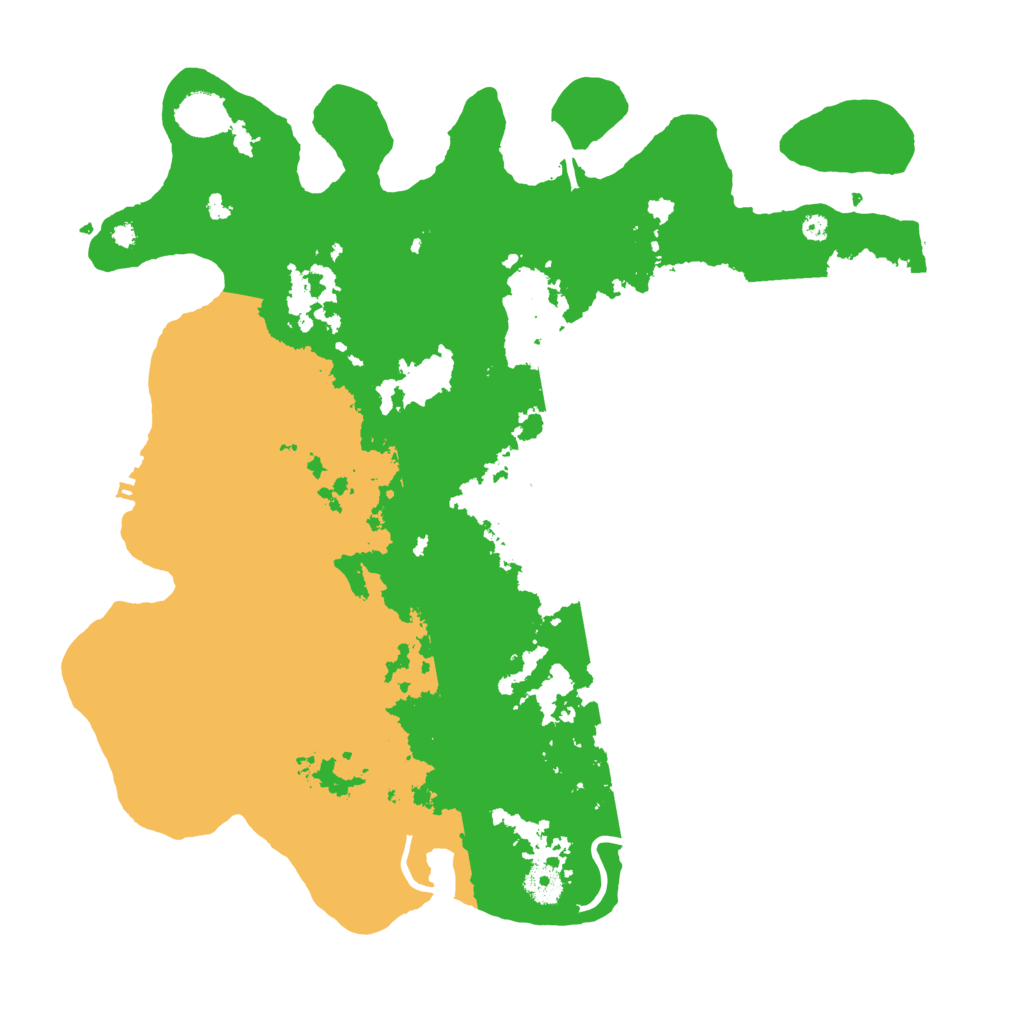 Biome Rust Map: Procedural Map, Size: 4000, Seed: 1222554110