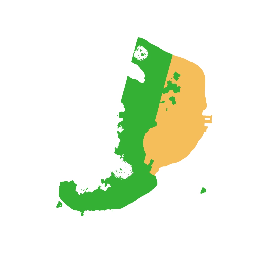 Biome Rust Map: Procedural Map, Size: 1999, Seed: 28108