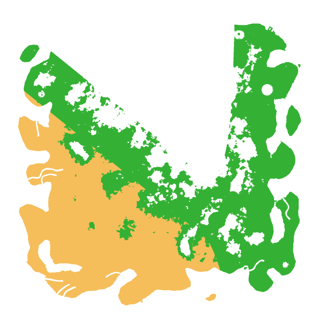 Biome Rust Map: Procedural Map, Size: 5000, Seed: 1866972735