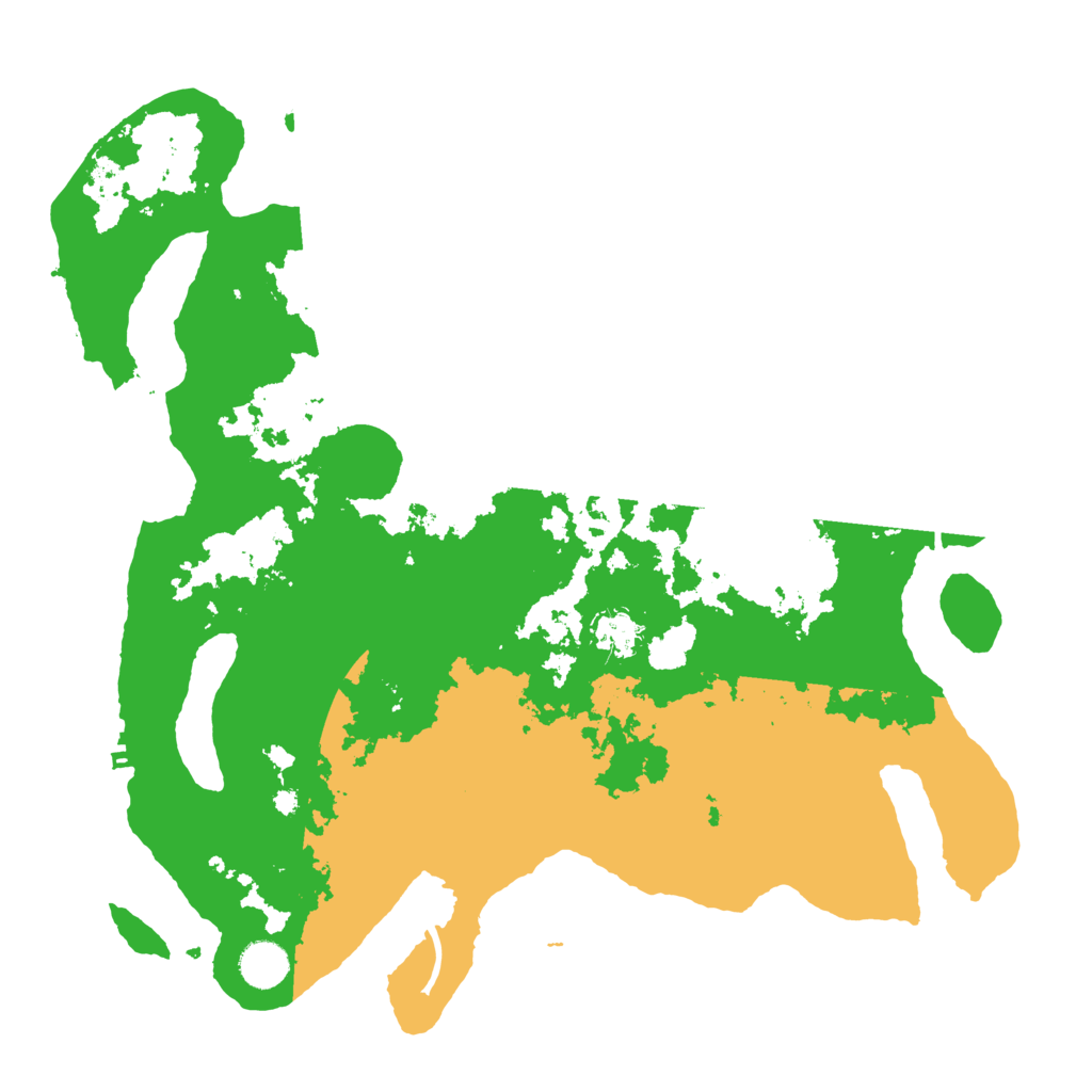 Biome Rust Map: Procedural Map, Size: 4000, Seed: 78563
