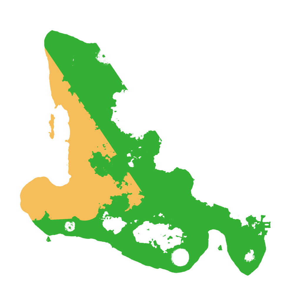 Biome Rust Map: Procedural Map, Size: 3000, Seed: 8013946