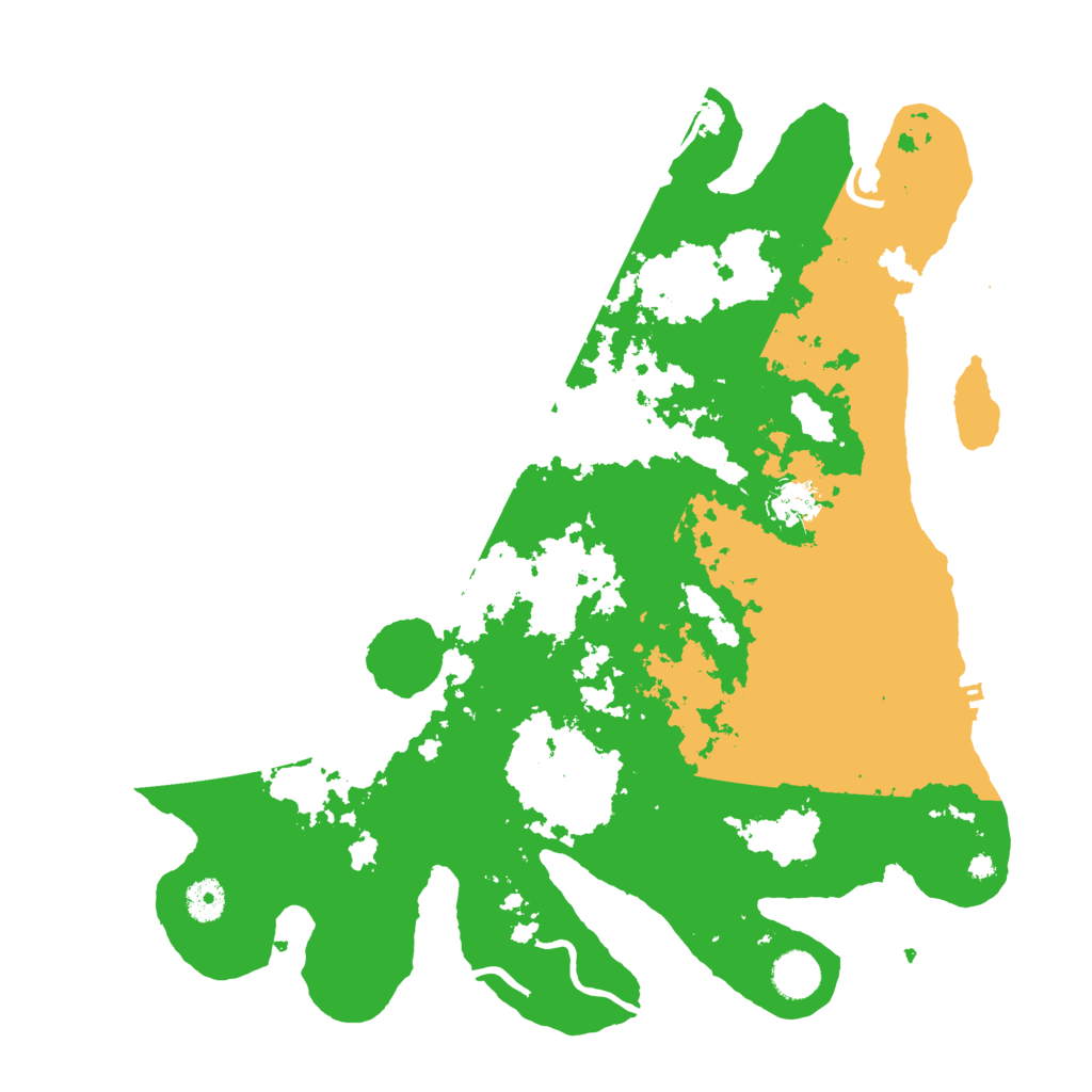 Biome Rust Map: Procedural Map, Size: 4000, Seed: 1734749232