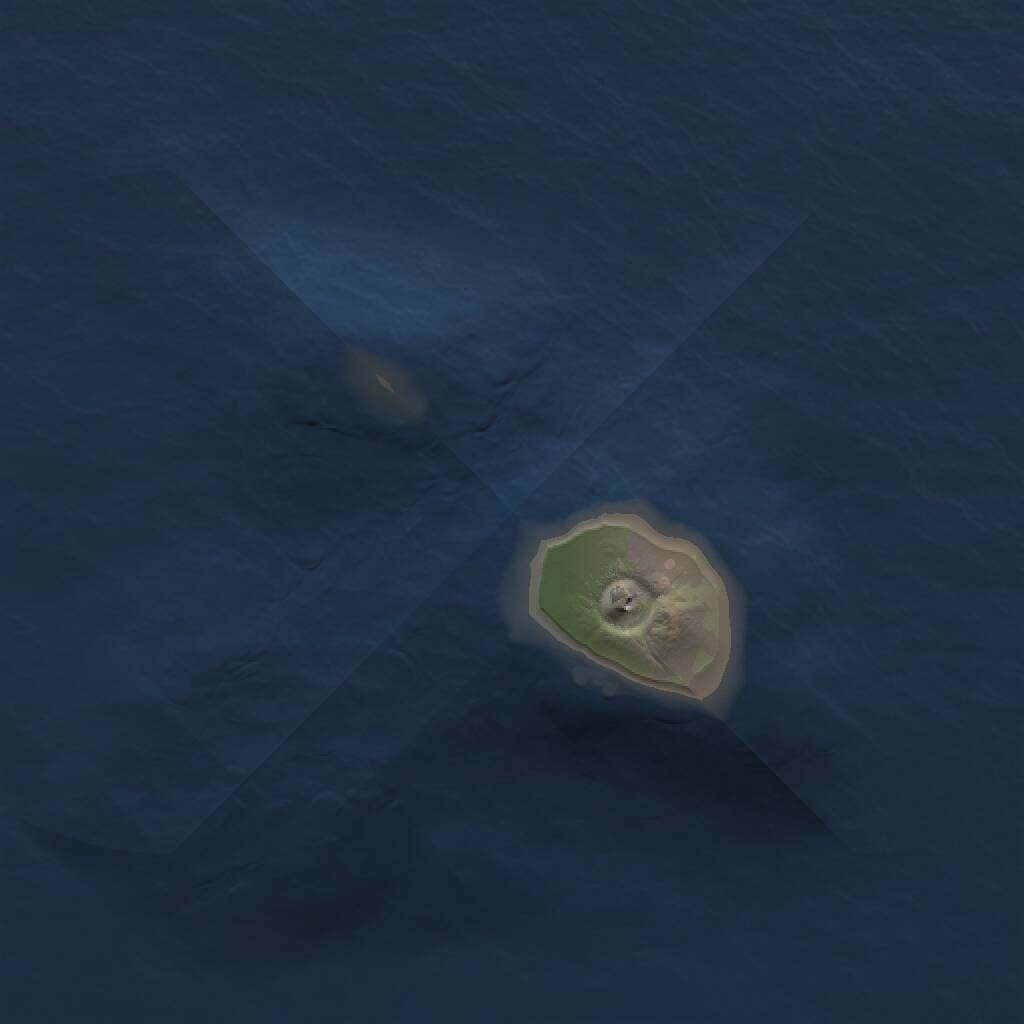 Rust Map: Procedural Map, Size: 1150, Seed: 12567, 1 Monuments