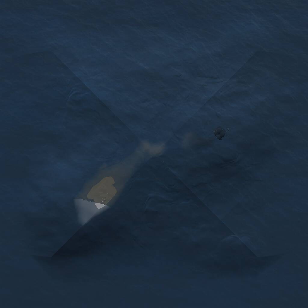 Rust Map: Procedural Map, Size: 1009, Seed: 38000, 1 Monuments