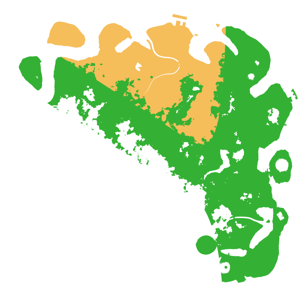 Biome Rust Map: Procedural Map, Size: 4250, Seed: 104920425
