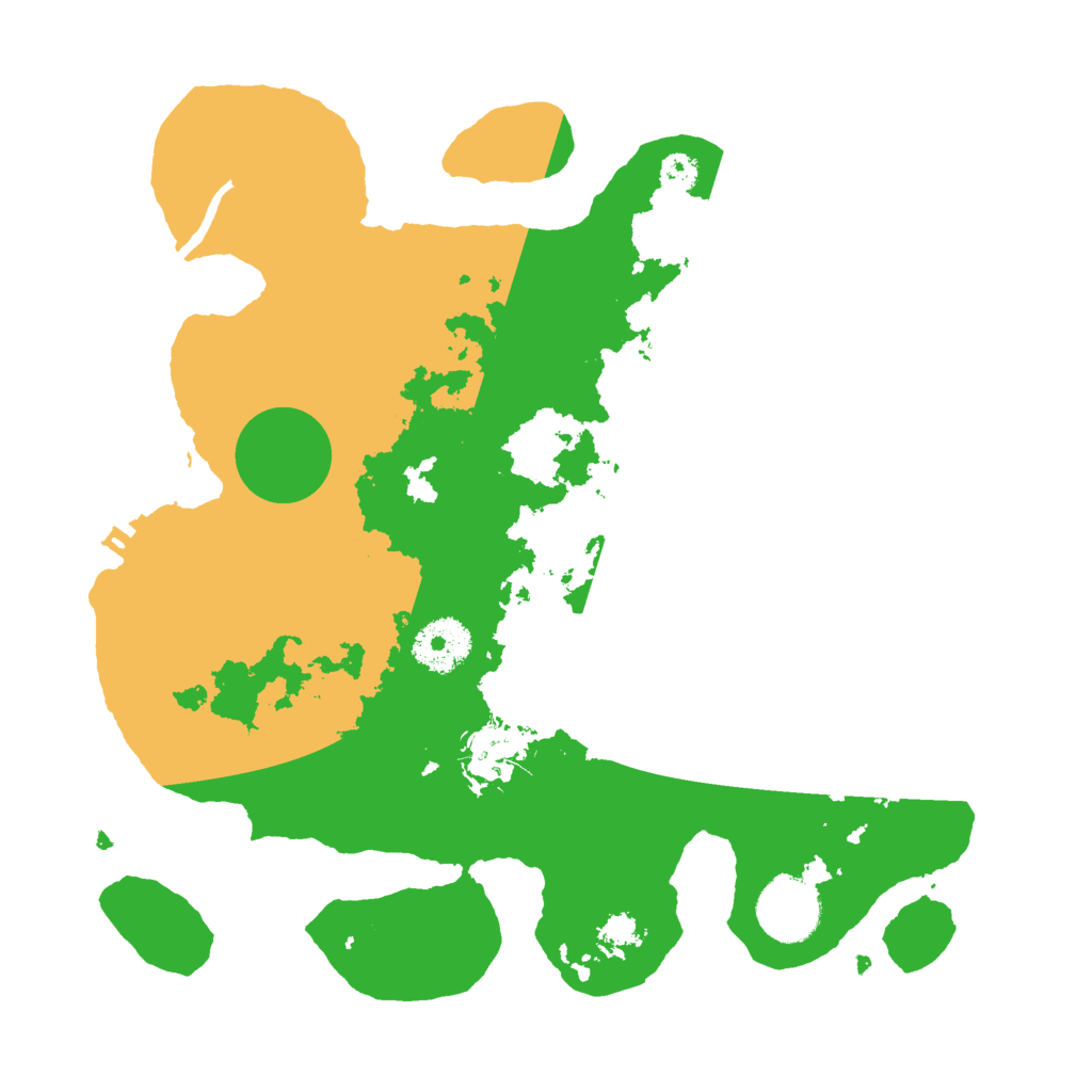 Biome Rust Map: Procedural Map, Size: 3000, Seed: 1269824079