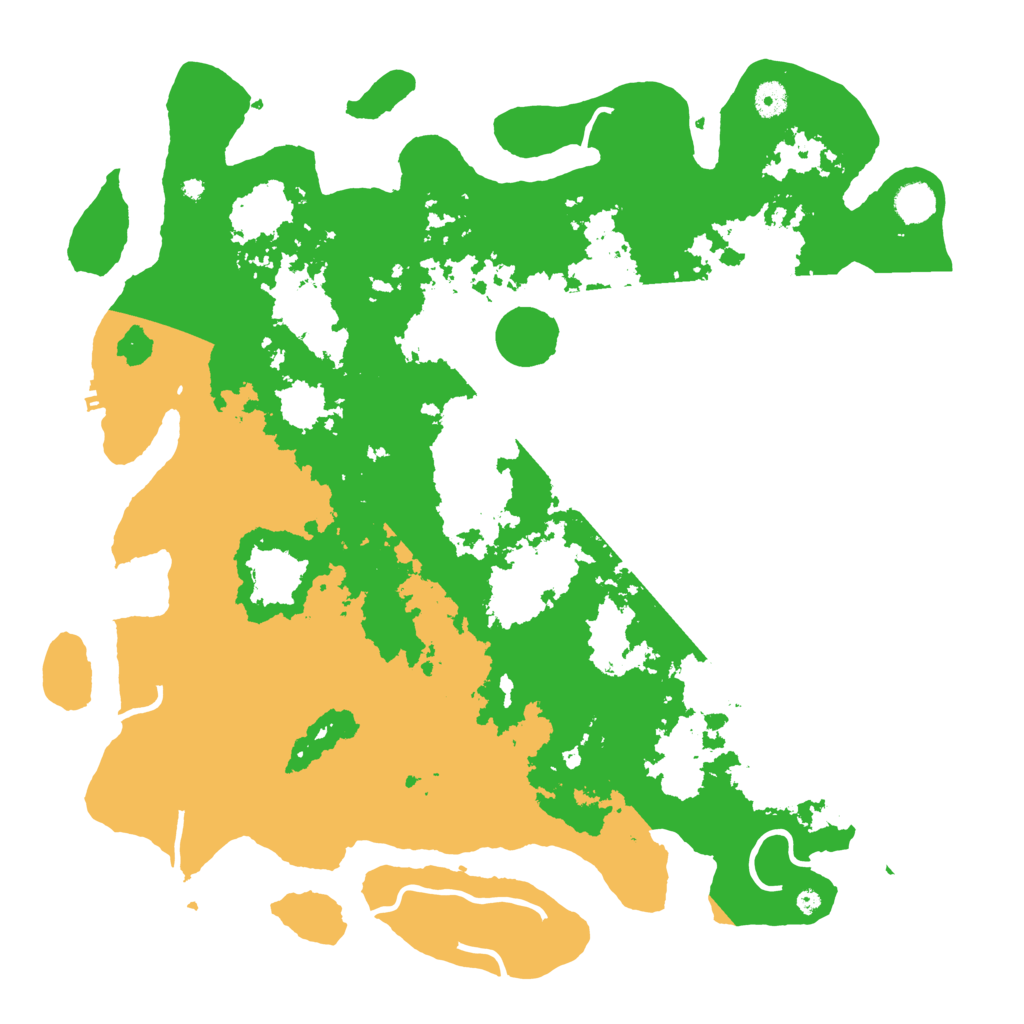 Biome Rust Map: Procedural Map, Size: 4500, Seed: 1545752026