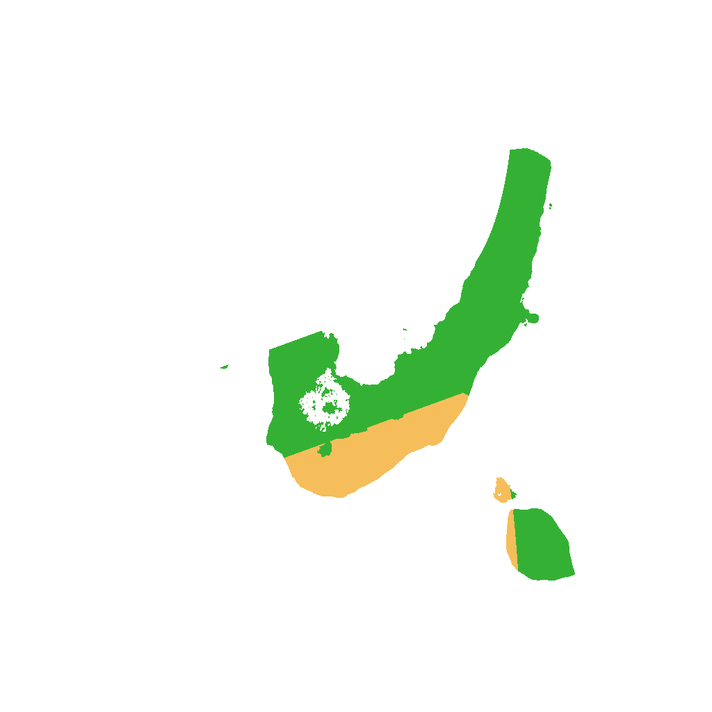 Biome Rust Map: Procedural Map, Size: 1500, Seed: 454383824