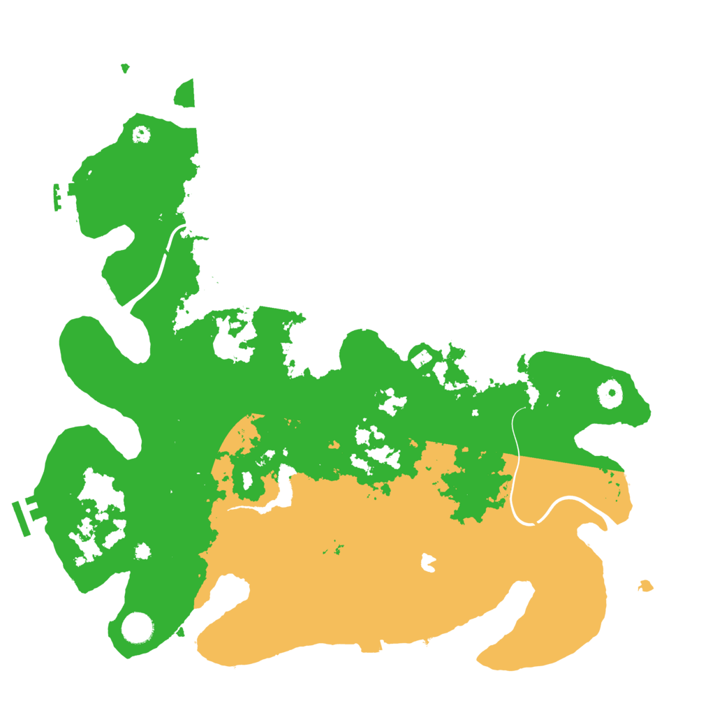 Biome Rust Map: Procedural Map, Size: 4000, Seed: 935472921