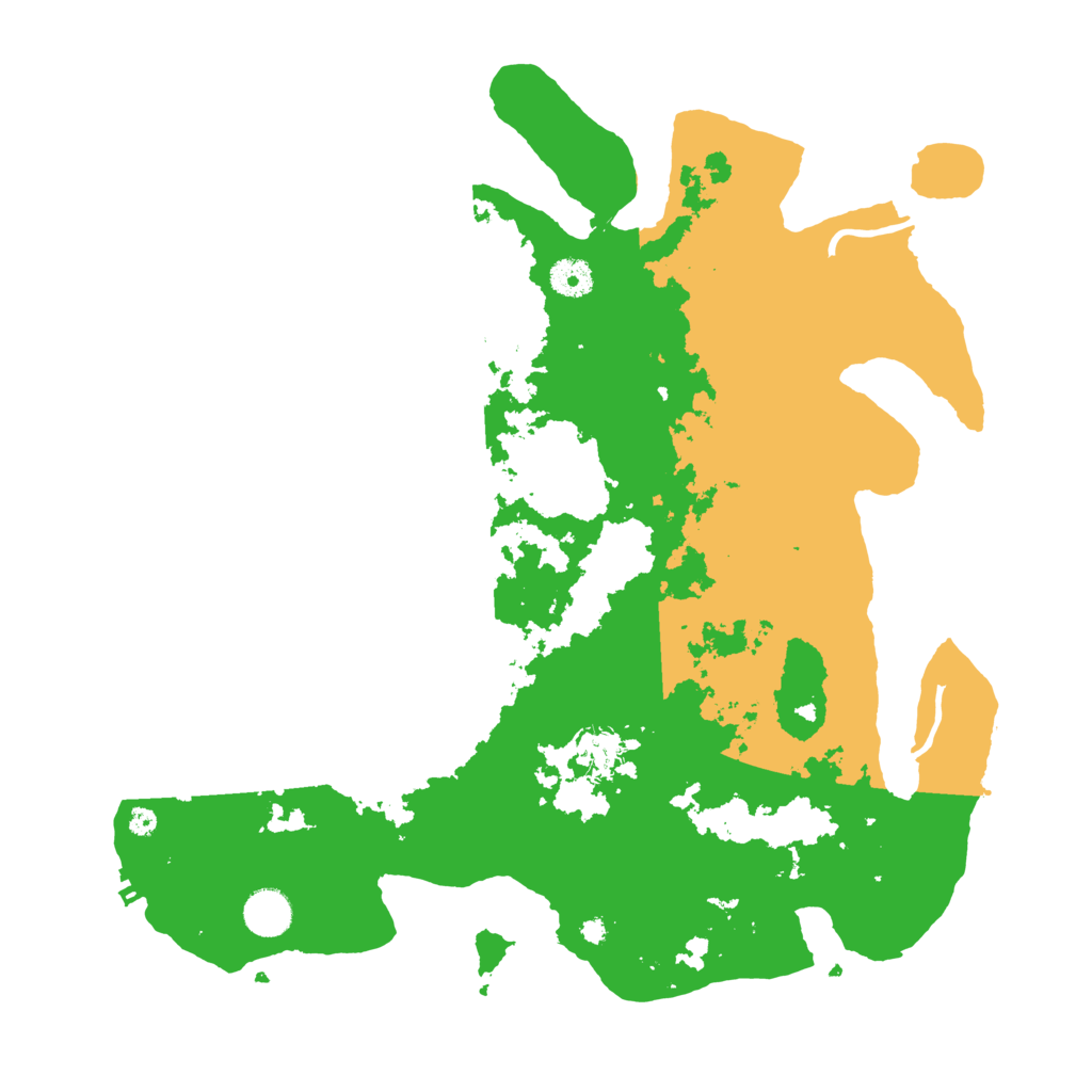 Biome Rust Map: Procedural Map, Size: 4000, Seed: 3750