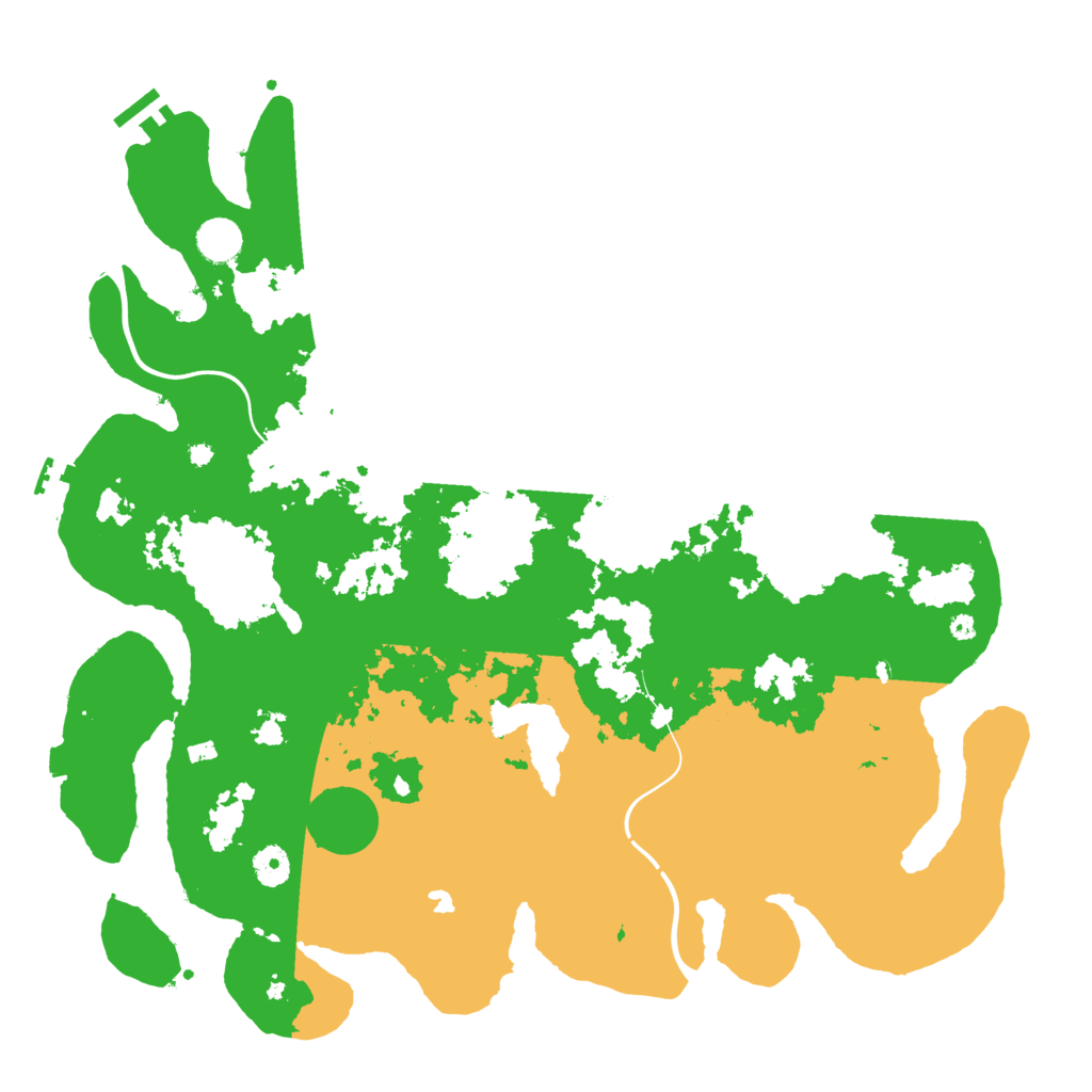 Biome Rust Map: Procedural Map, Size: 4250, Seed: 34196022