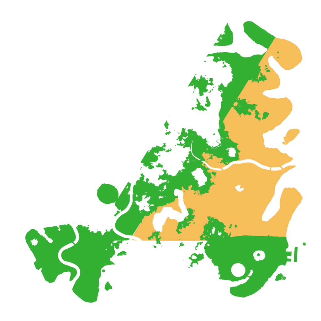 Biome Rust Map: Procedural Map, Size: 4300, Seed: 786451