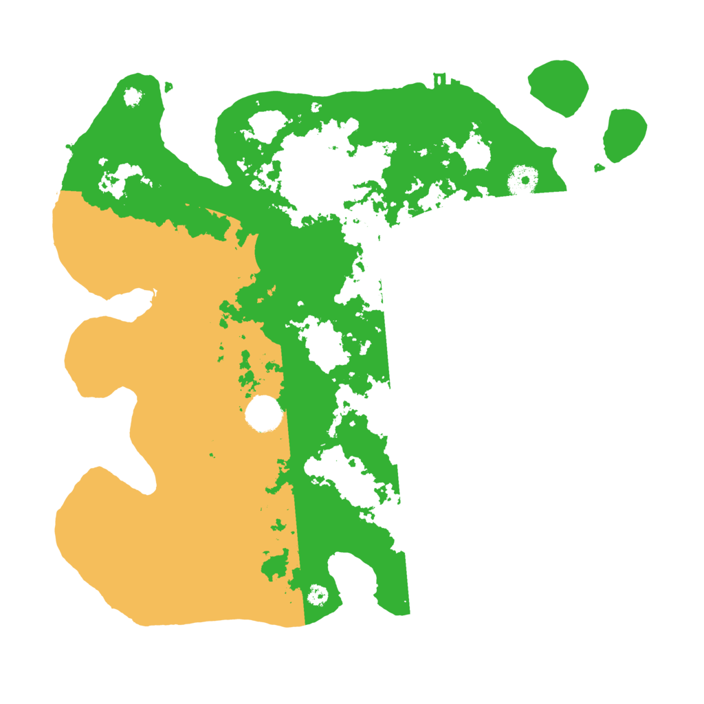 Biome Rust Map: Procedural Map, Size: 3500, Seed: 112991