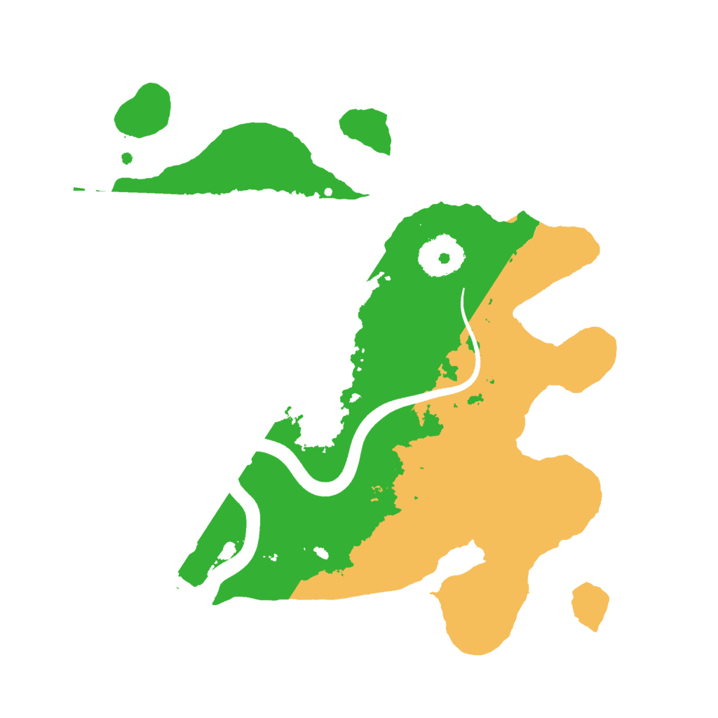 Biome Rust Map: Procedural Map, Size: 2535, Seed: 6