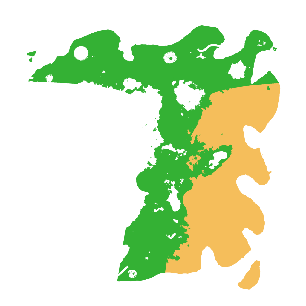 Biome Rust Map: Procedural Map, Size: 3800, Seed: 3298447