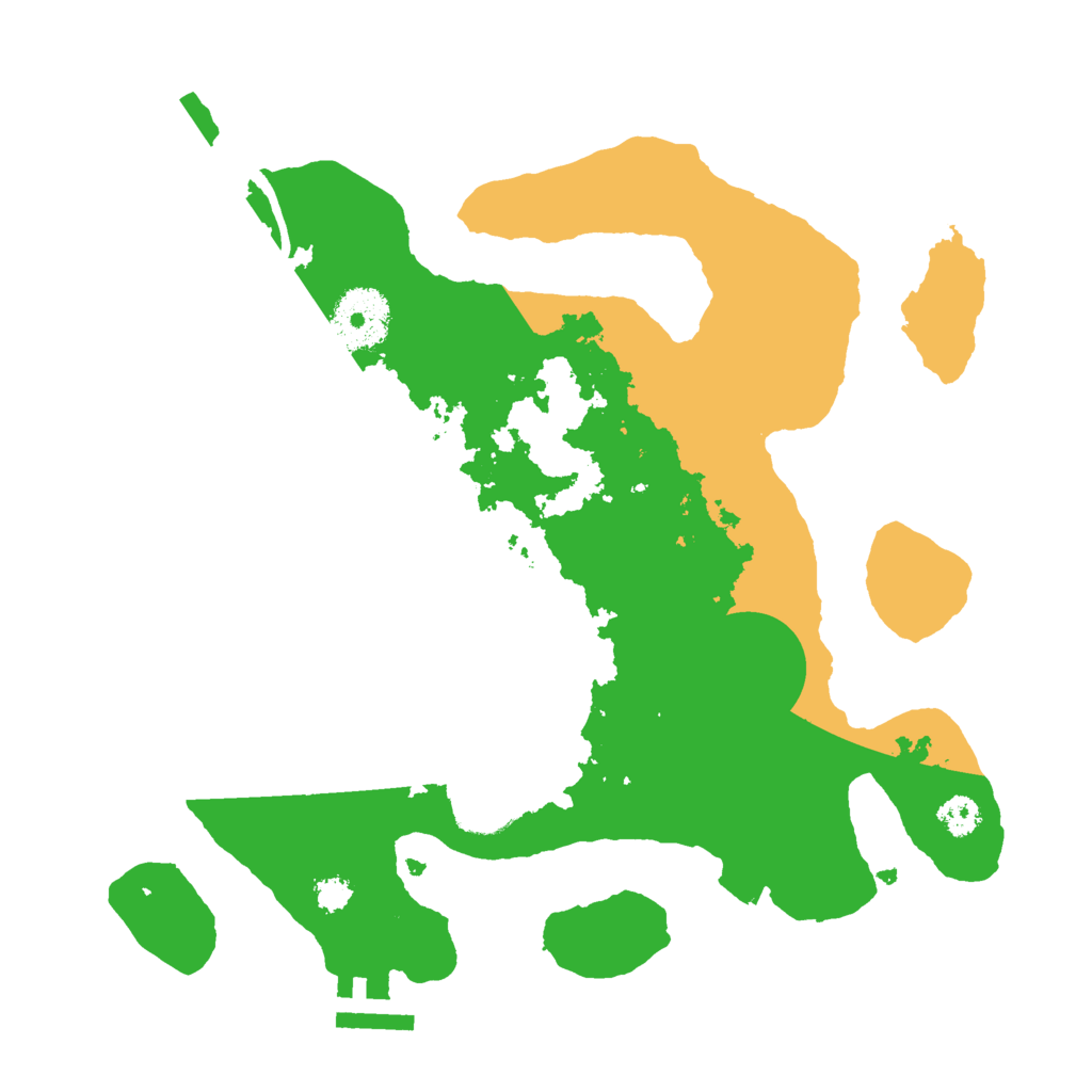 Biome Rust Map: Procedural Map, Size: 2823, Seed: 2935