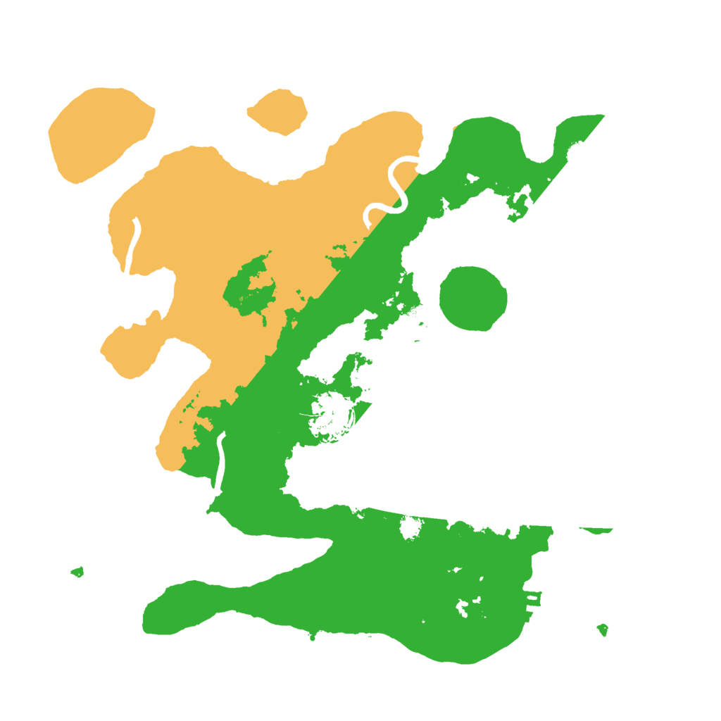 Biome Rust Map: Procedural Map, Size: 3000, Seed: 257841264