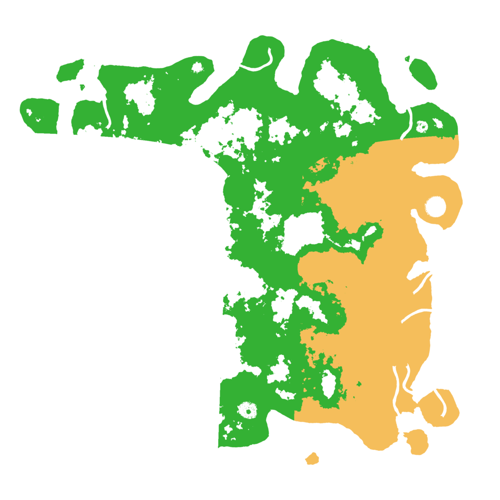Biome Rust Map: Procedural Map, Size: 4250, Seed: 992590427