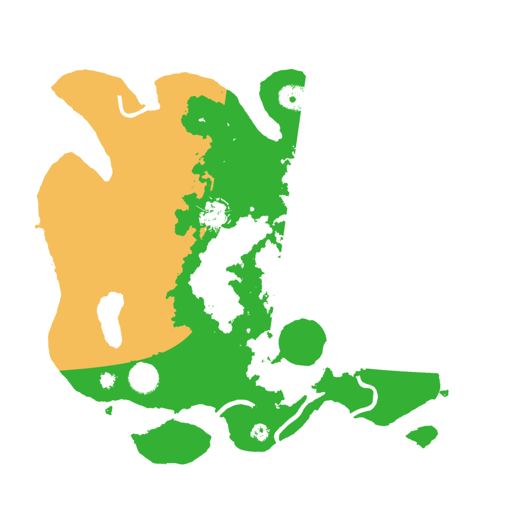Biome Rust Map: Procedural Map, Size: 3000, Seed: 228154632