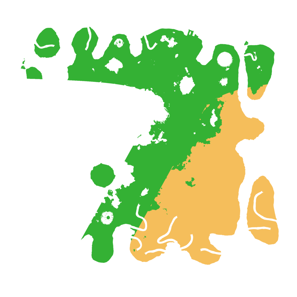 Biome Rust Map: Procedural Map, Size: 3500, Seed: 1273569789
