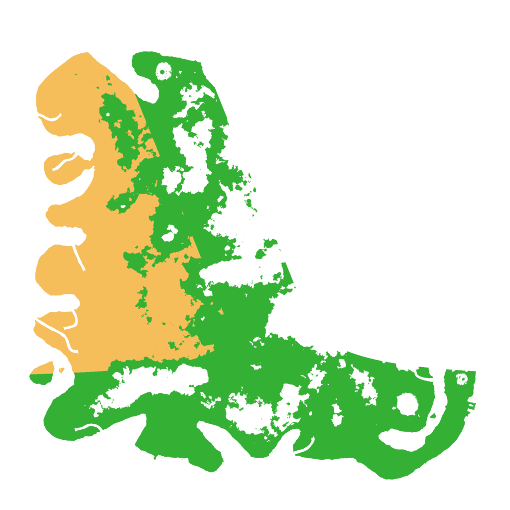 Biome Rust Map: Procedural Map, Size: 4500, Seed: 1725806342