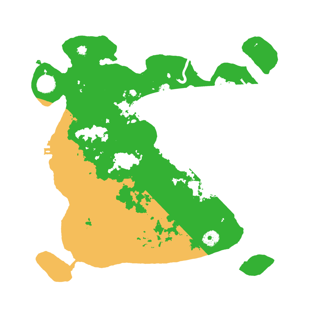 Biome Rust Map: Procedural Map, Size: 3000, Seed: 183503067