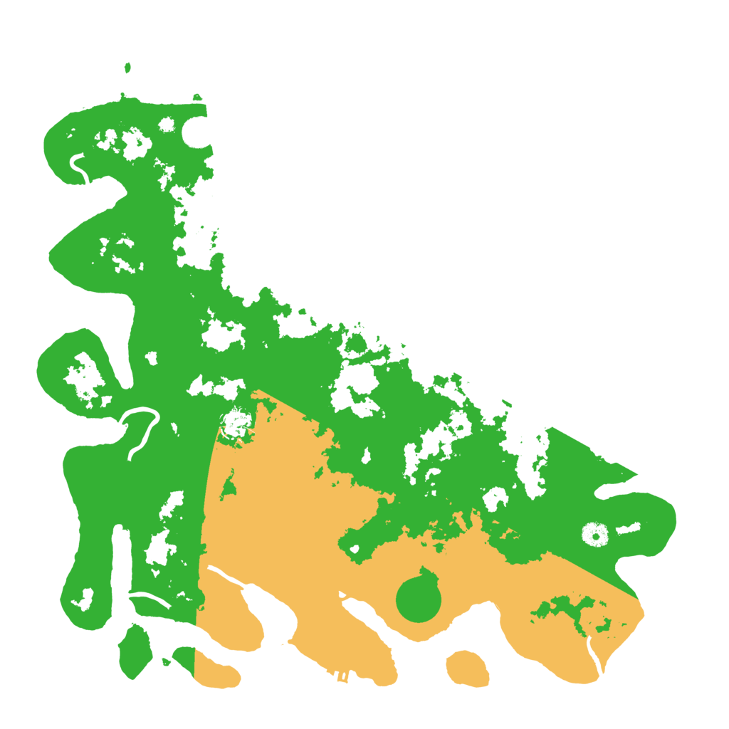Biome Rust Map: Procedural Map, Size: 4250, Seed: 50806