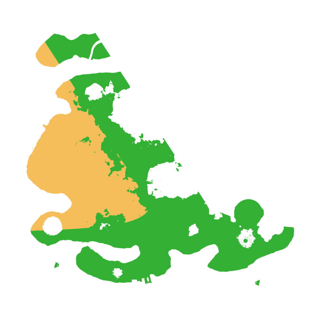 Biome Rust Map: Procedural Map, Size: 3000, Seed: 75857