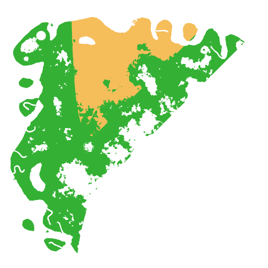 Biome Rust Map: Procedural Map, Size: 5000, Seed: 1227094468