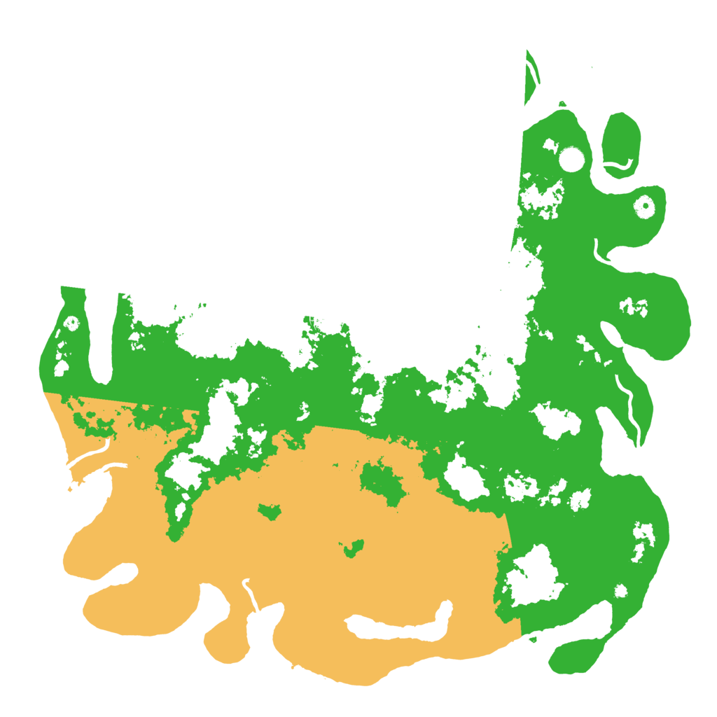 Biome Rust Map: Procedural Map, Size: 5000, Seed: 275103482