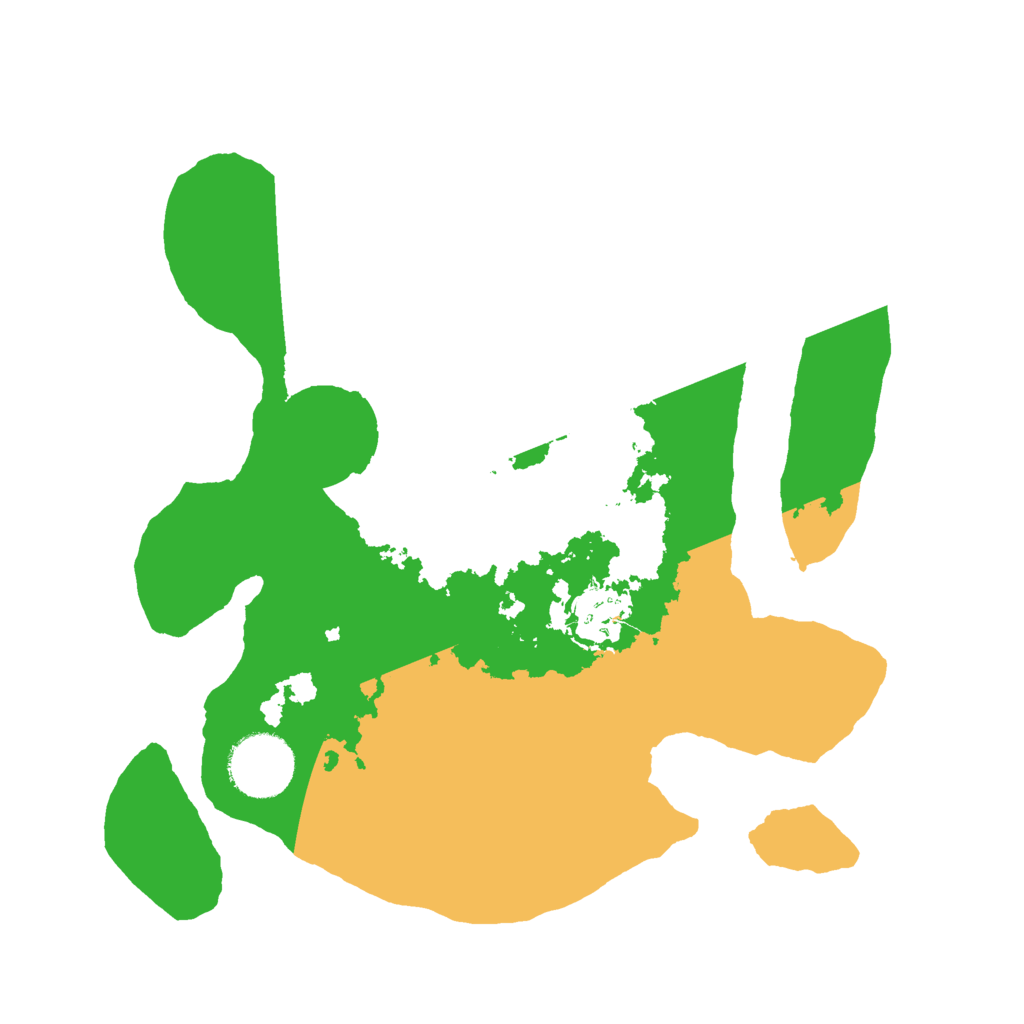 Biome Rust Map: Barren, Size: 2800, Seed: 5