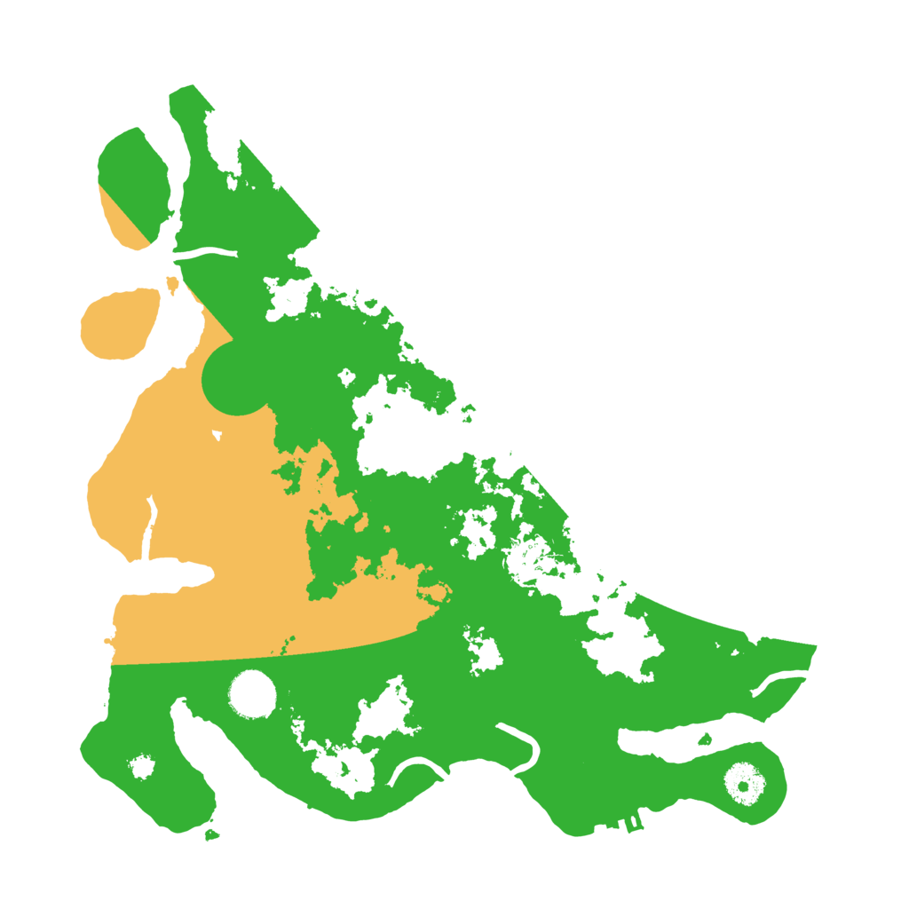 Biome Rust Map: Procedural Map, Size: 3400, Seed: 657259