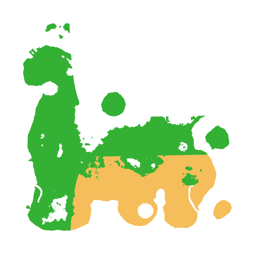 Biome Rust Map: Procedural Map, Size: 3000, Seed: 76328090