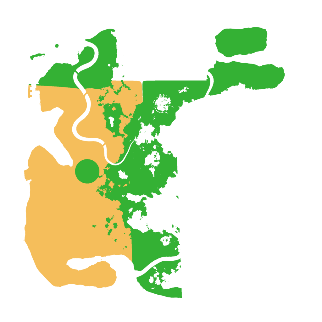 Biome Rust Map: Procedural Map, Size: 3500, Seed: 1604093653