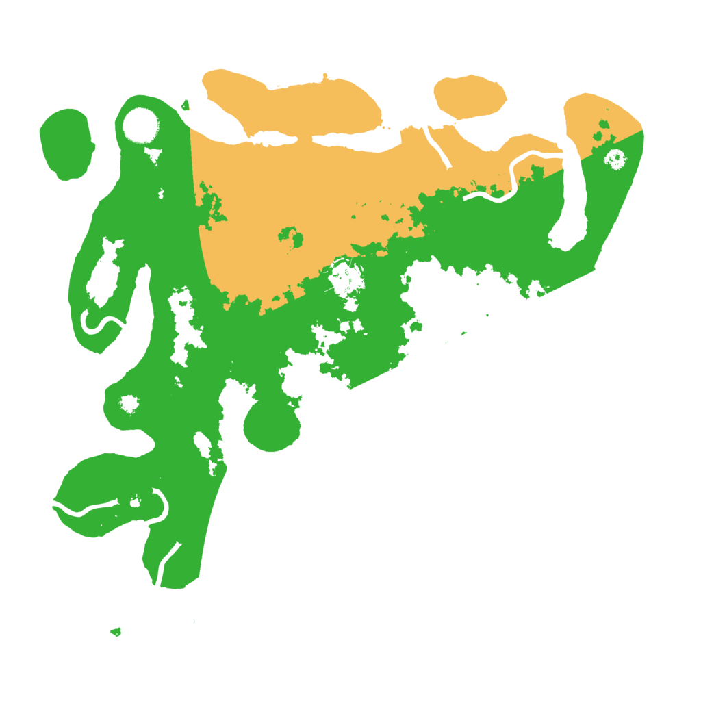 Biome Rust Map: Procedural Map, Size: 3500, Seed: 216831