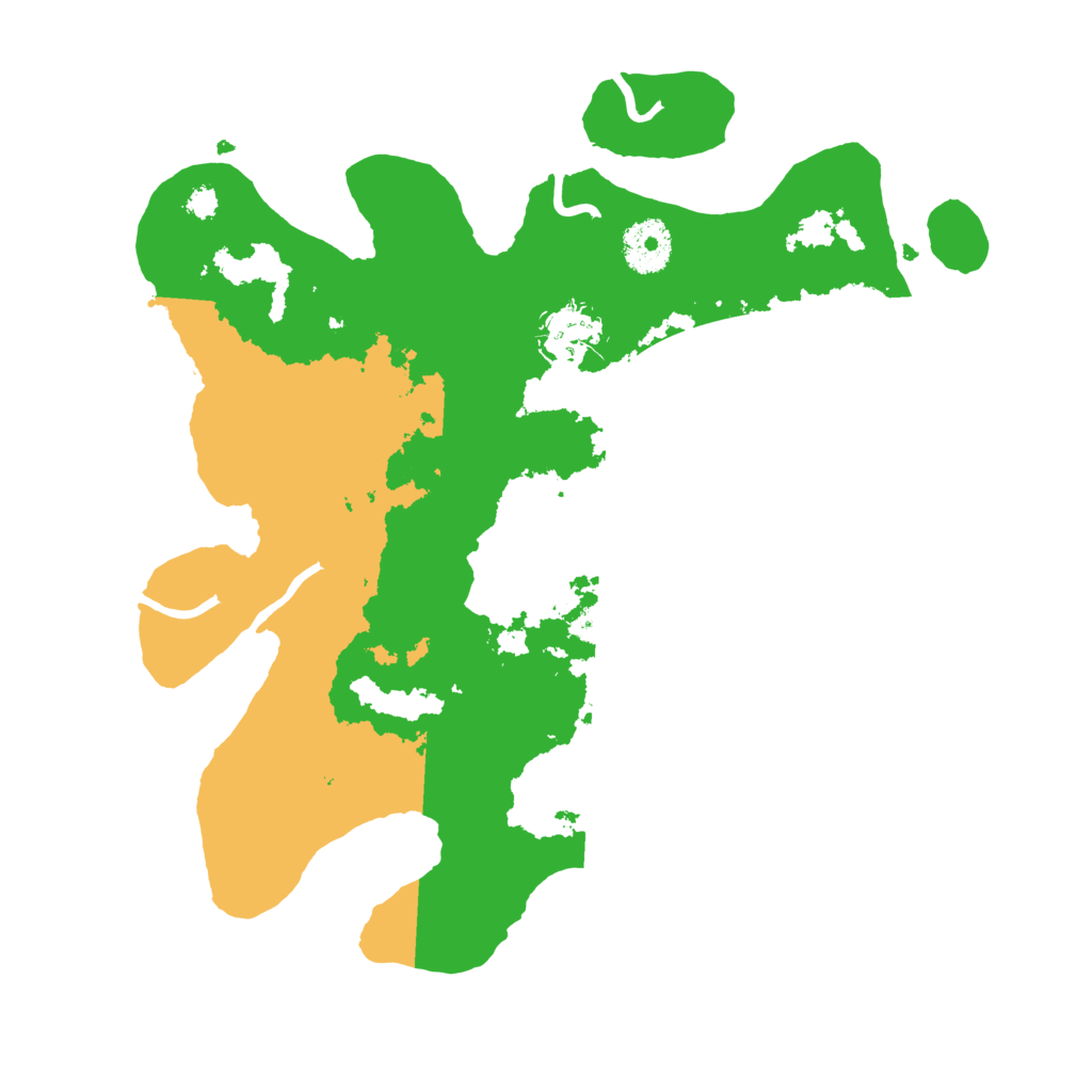 Biome Rust Map: Procedural Map, Size: 3200, Seed: 30620547