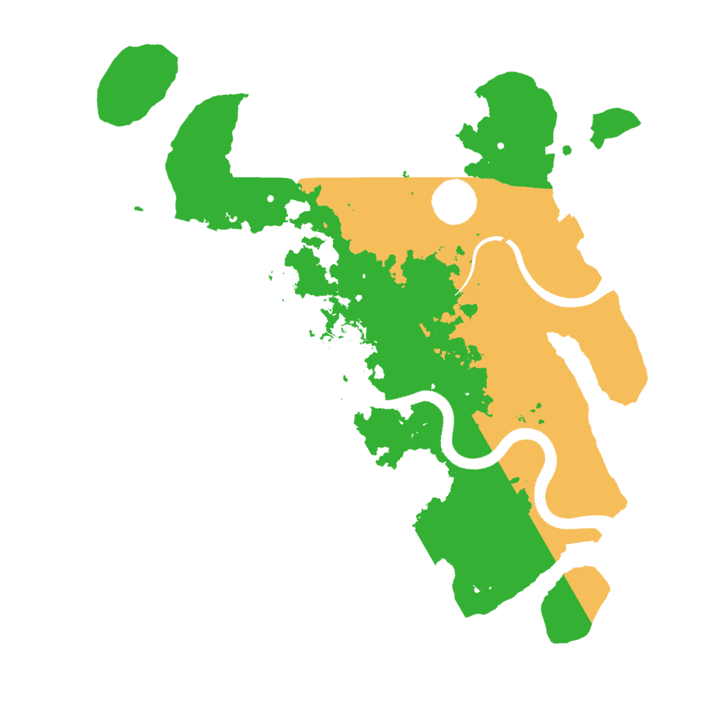 Biome Rust Map: Procedural Map, Size: 3000, Seed: 1183090158
