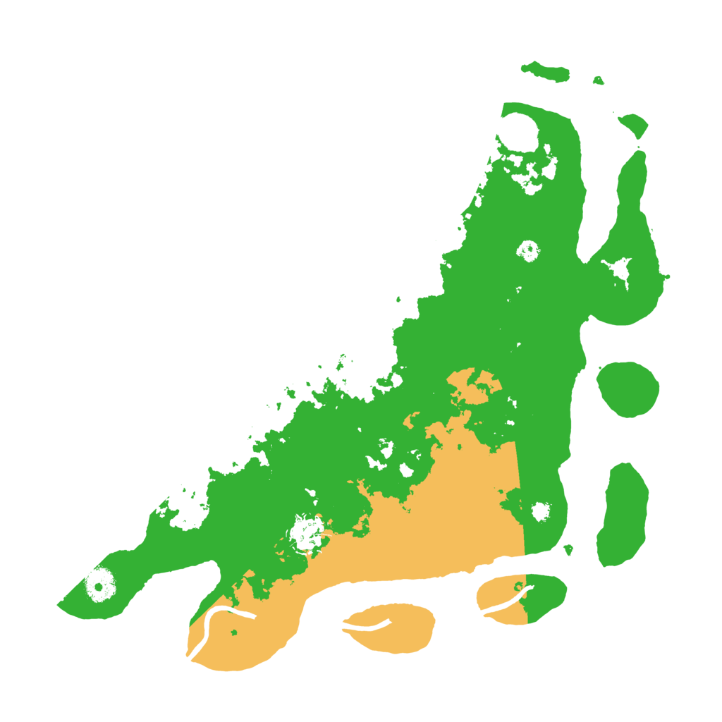 Biome Rust Map: Procedural Map, Size: 3500, Seed: 1028524326