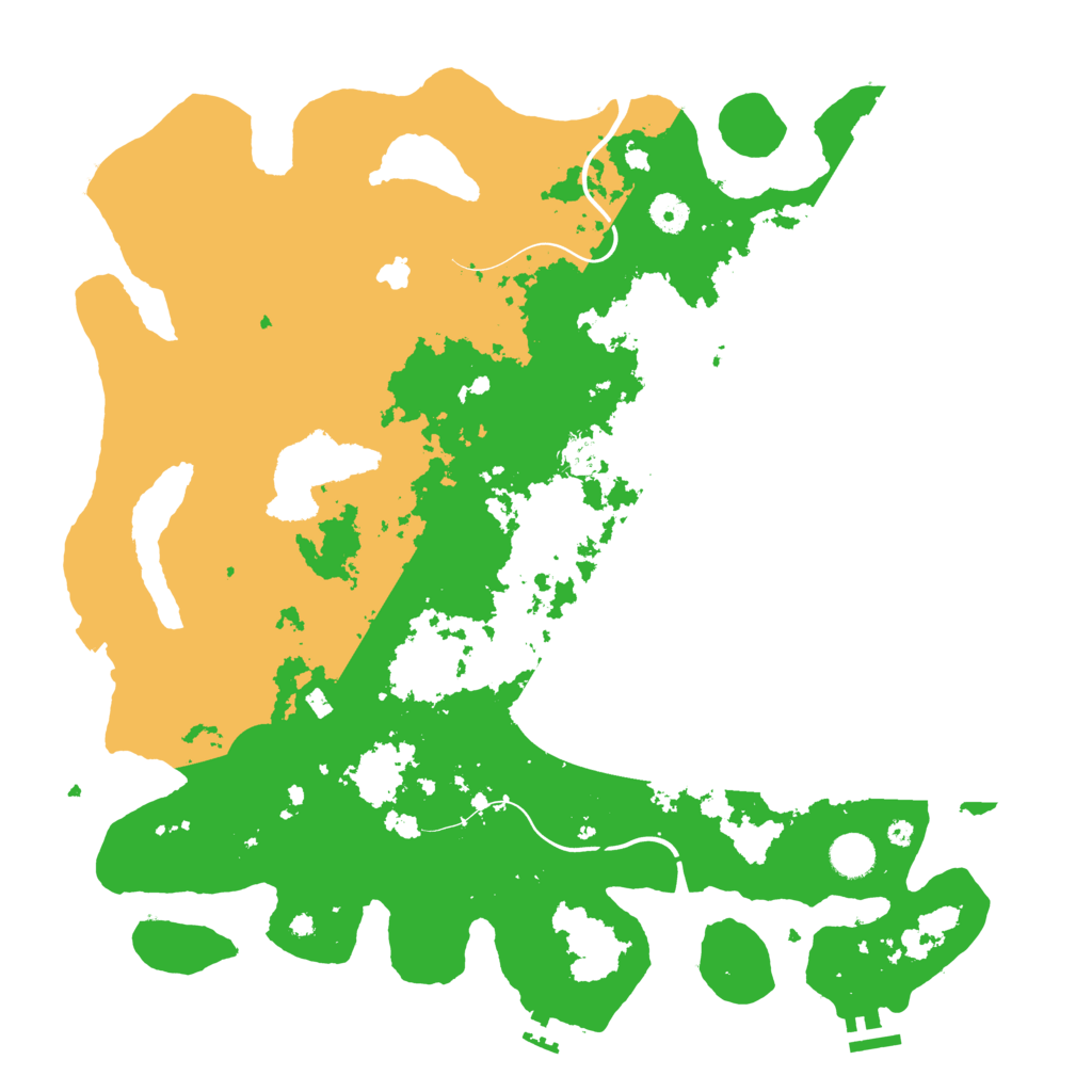 Biome Rust Map: Procedural Map, Size: 4250, Seed: 2090961894