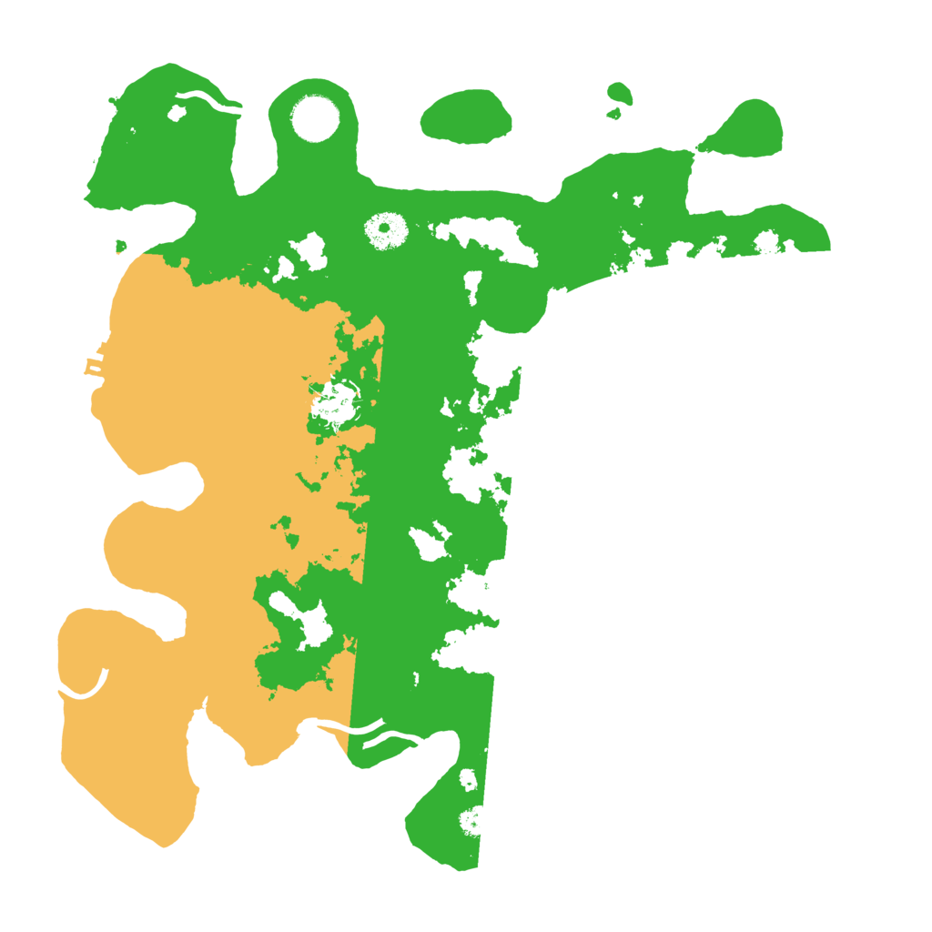 Biome Rust Map: Procedural Map, Size: 3500, Seed: 1886009626