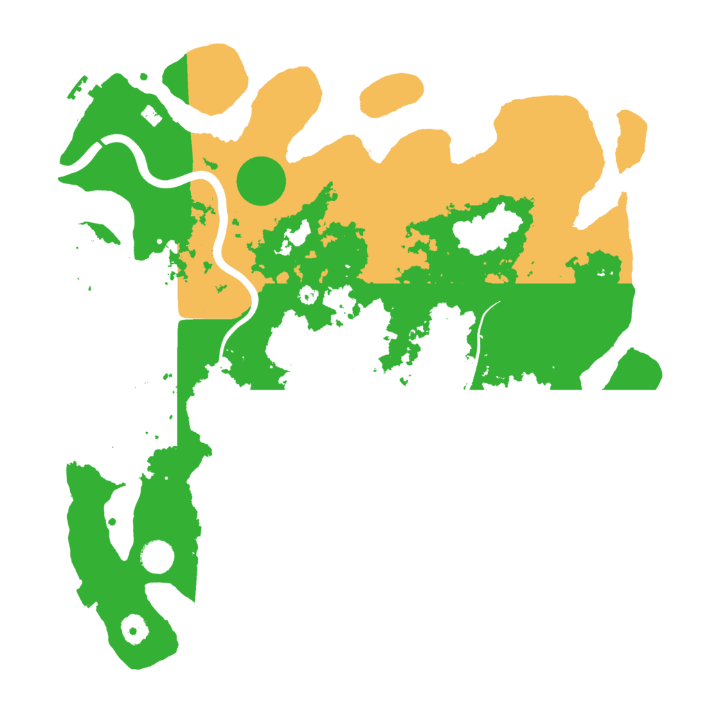 Biome Rust Map: Procedural Map, Size: 3800, Seed: 82128