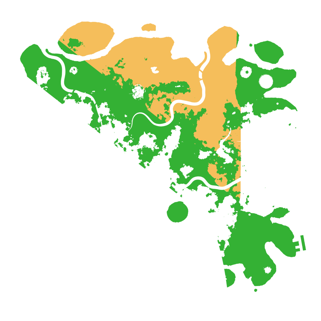 Biome Rust Map: Procedural Map, Size: 4250, Seed: 16879382