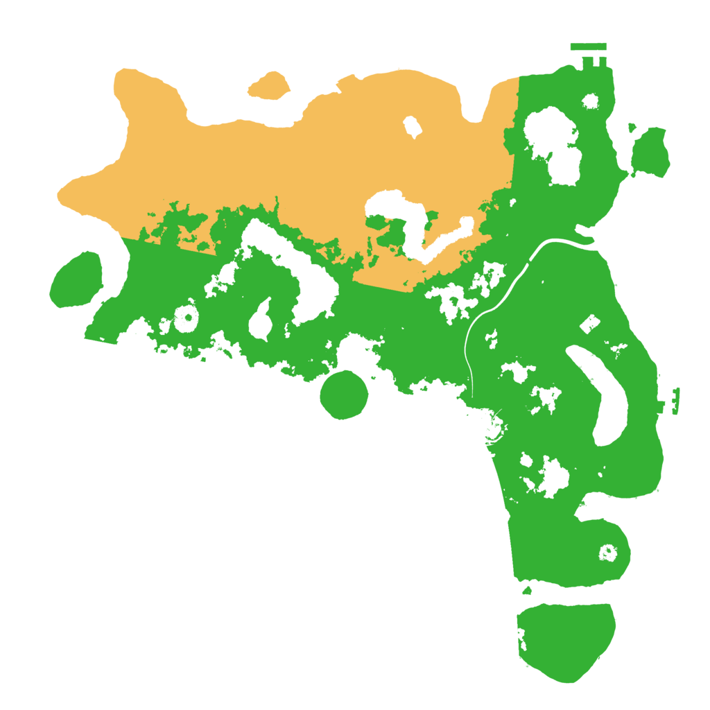 Biome Rust Map: Procedural Map, Size: 4000, Seed: 1407050128