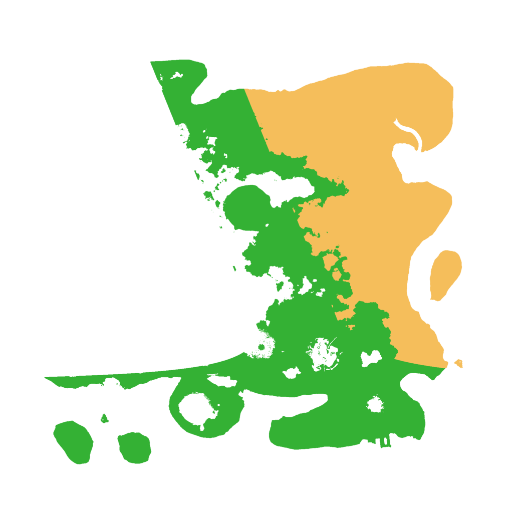 Biome Rust Map: Procedural Map, Size: 3000, Seed: 428536