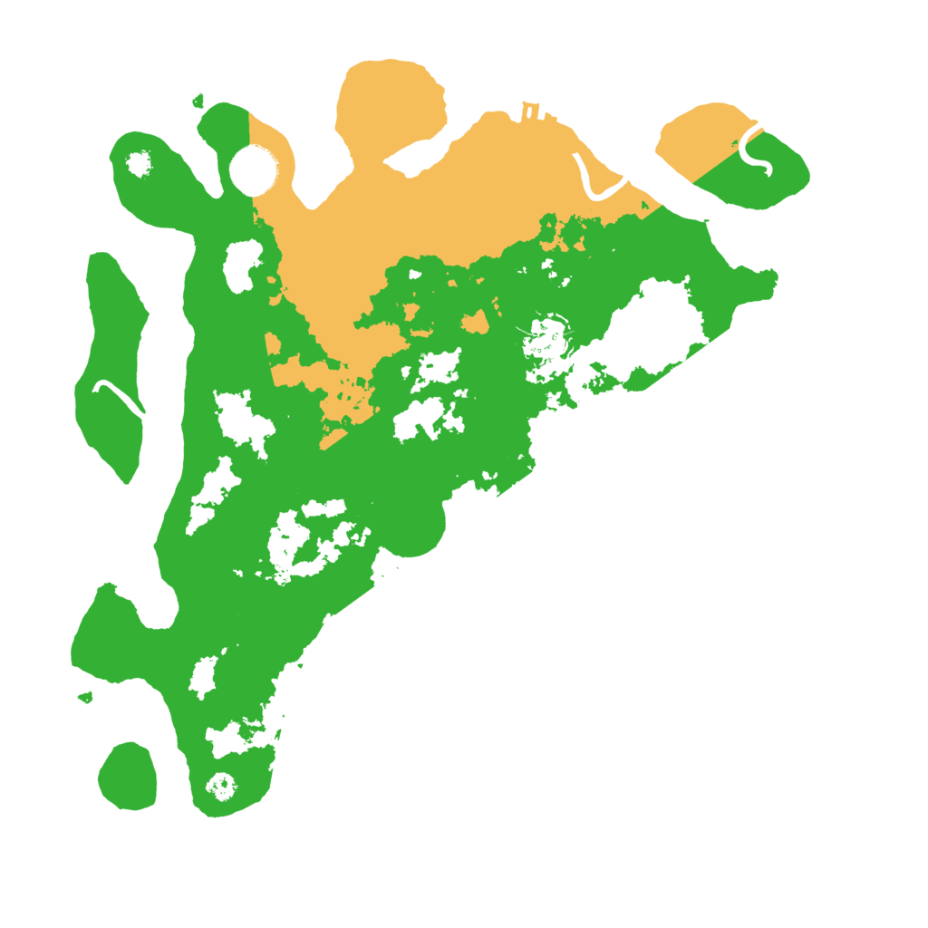 Biome Rust Map: Procedural Map, Size: 3400, Seed: 826096