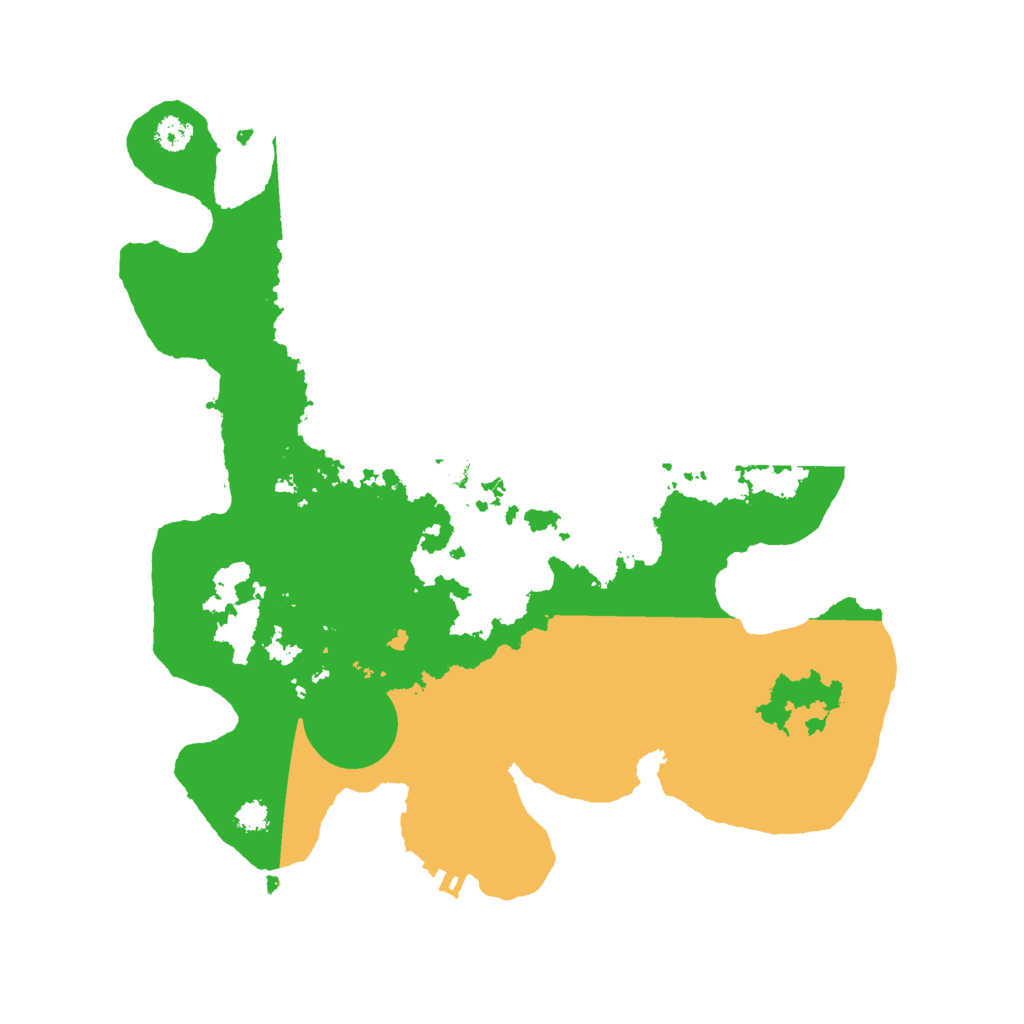 Biome Rust Map: Procedural Map, Size: 3000, Seed: 832719