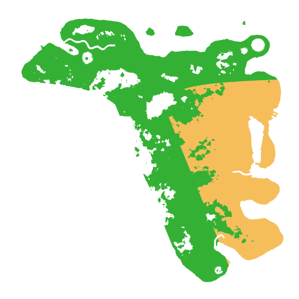 Biome Rust Map: Procedural Map, Size: 4000, Seed: 1369420